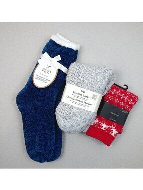 NWT Bundle of 3 Pairs of Winter Socks